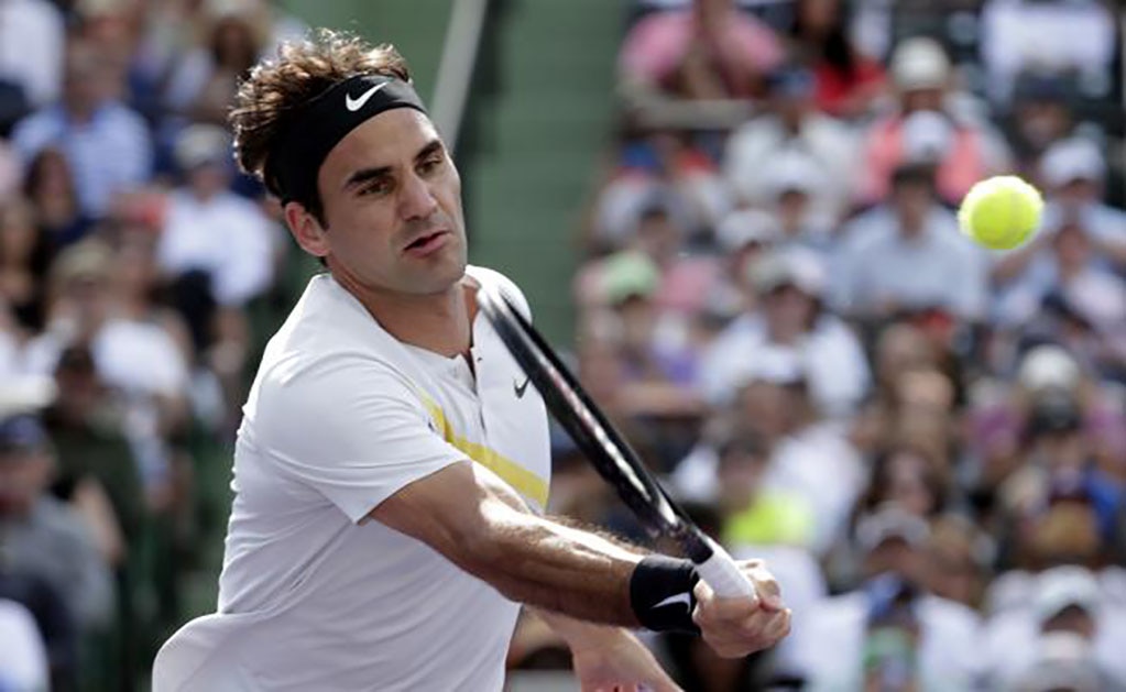 AP. Roger Federer en el Miami Open