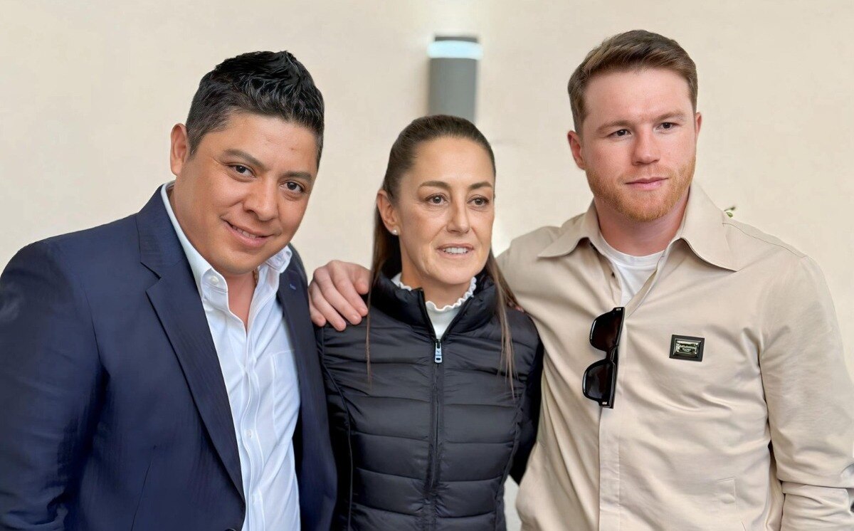 El gobernador Gallardo señaló que se comprometió con Claudia Sheinbaum en ayudarla en su campaña. Foto: Especial