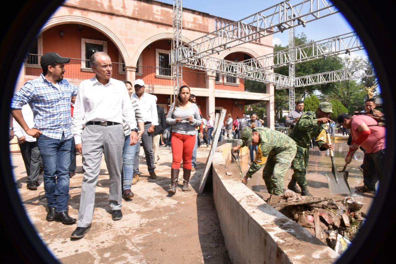 Matehuala, sin daños de gravedad por tromba: JMCL
