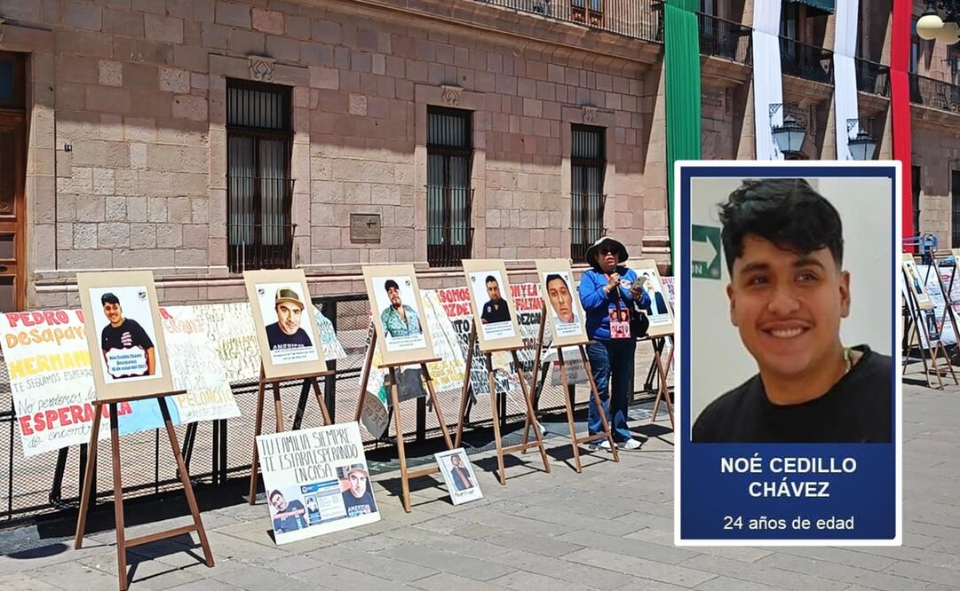 Noé Cedillo desapareció en SLP desde el pasado 10 de mayo. Foto: Jazmín Ramírez