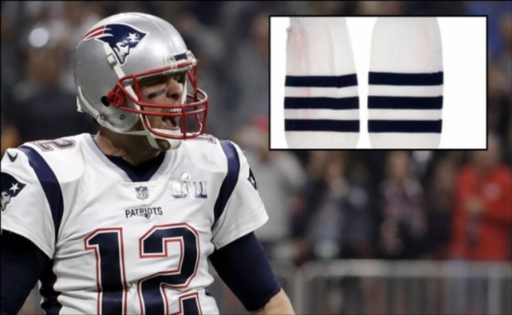  Subastarán calcetines usados por Brady