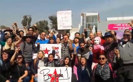  Protestan por presupuesto a Cultura en Cámara de Diputados