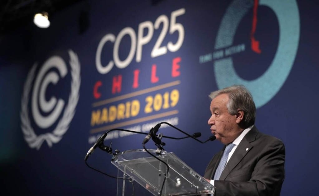 Decepciona a ONU resultado de cumbre climática COP25