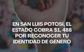 ¿Cobrar por existir? Colectivos denuncian que San Luis Potosí pone precio al derecho a la identidad de género