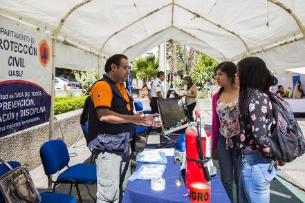 Realizan “Feria de la salud sin adicciones” en Facultad de Enfermería 