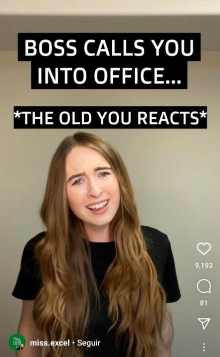 Ella es Miss Excel, la influencer de TikTok que gana millones