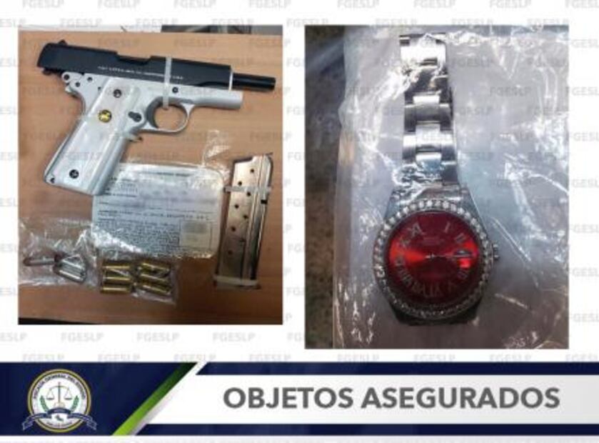 Aseguran a dos por robo de Rolex