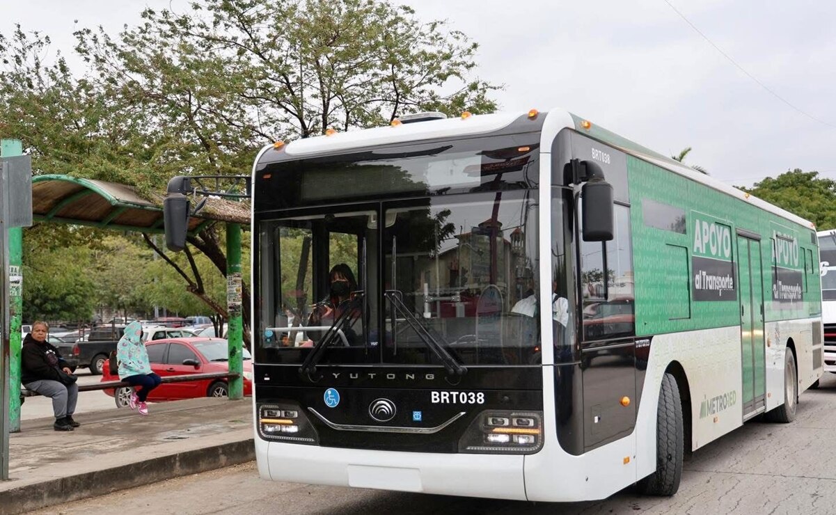 Estaciones de la nueva ruta del MetroRed en Ciudad Valles. Foto: @INDEPISLP