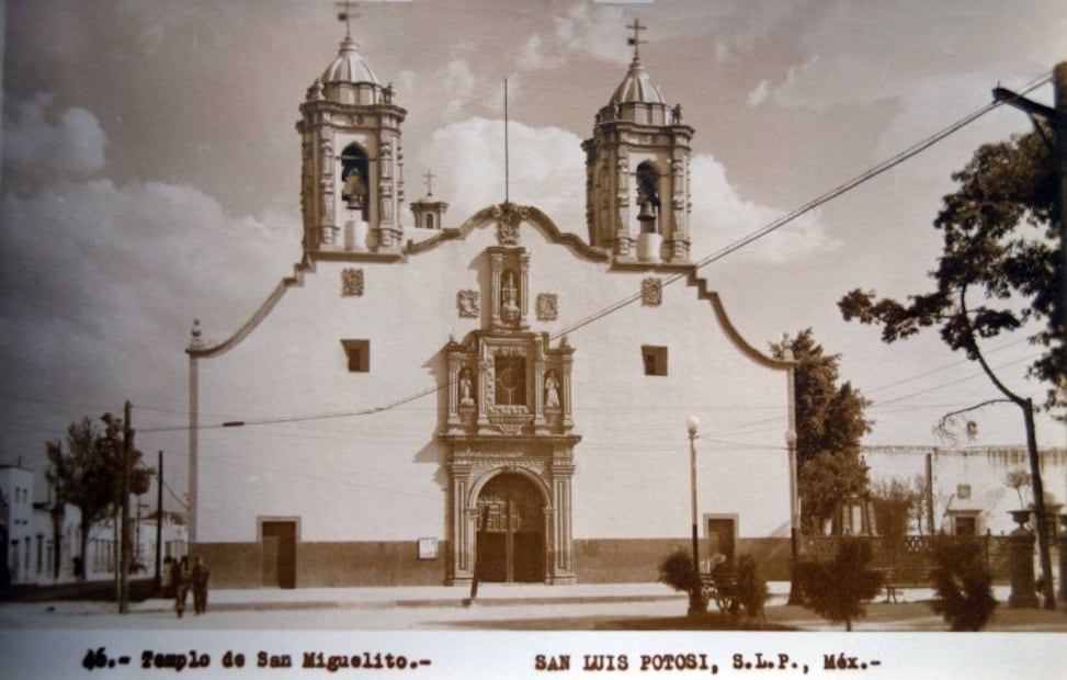 Templo de San Miguel Arcángel en San Luis Potosí. Foto: mexicoenfotos.com