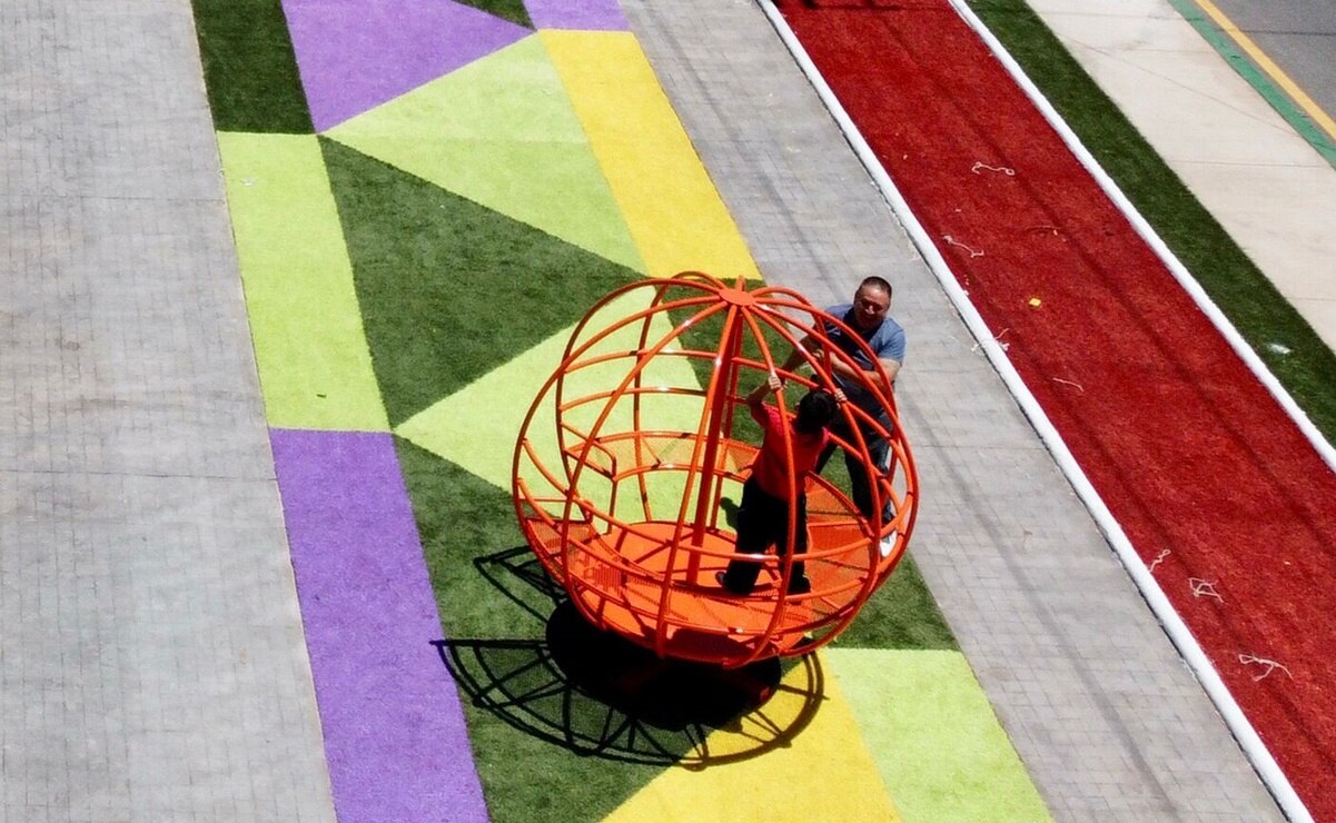 El área de juegos infantiles fue inaugurada recientemente. Fotos: Especiales