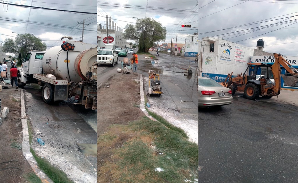 Inicia reposición de red de drenaje en colonia Valle Dorado 