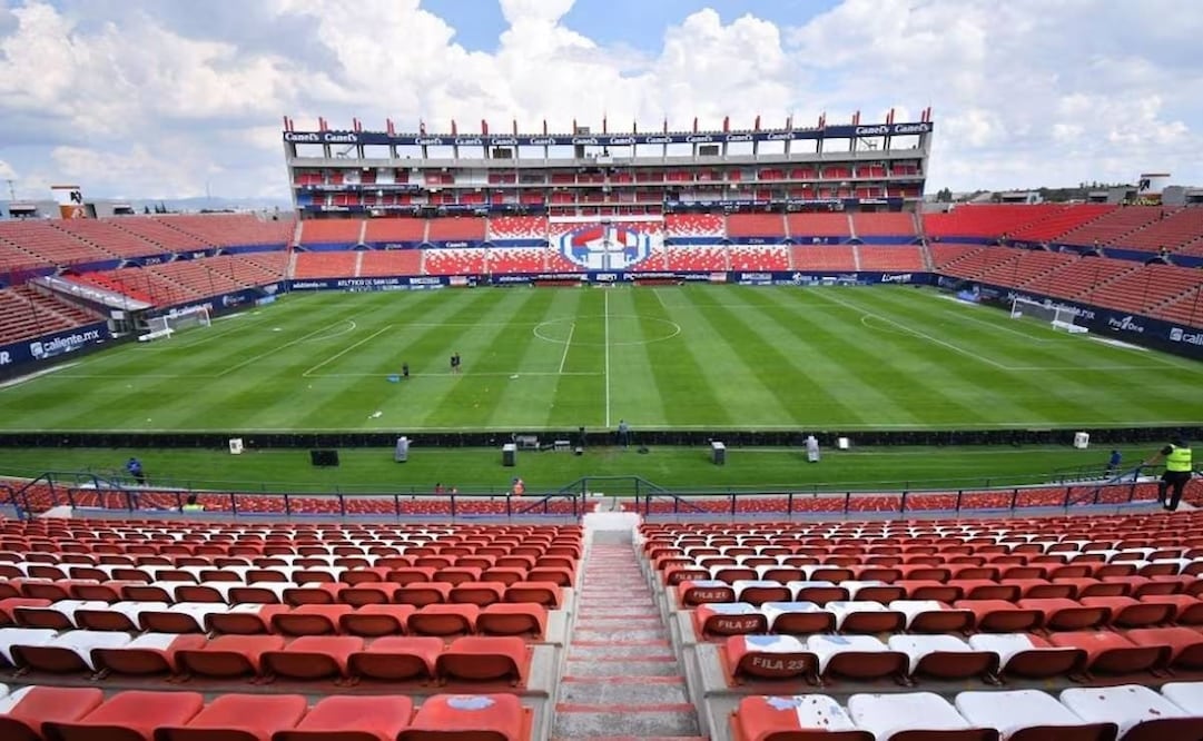 Estadio Libertad Financiera, antes llamado Alfonso Lastras. Foto: Especial