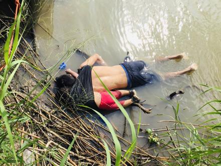 Culpa Trump a demócratas de la muerte de padre e hija en frontera con México