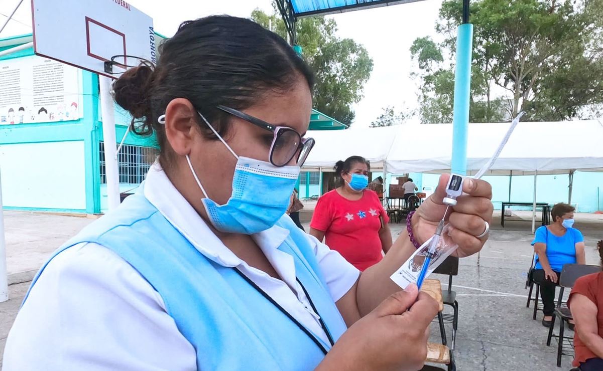 Avanza a 84% vacunación en mayores de 50 y embarazadas en zona metropolitana de SLP