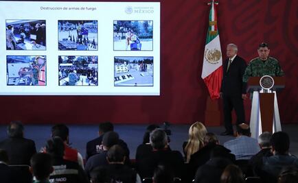 Destruyó Sedena 19 mil 317 armas en un día