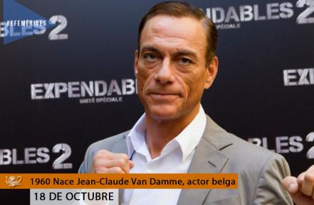 Efemérides 18 de octubre