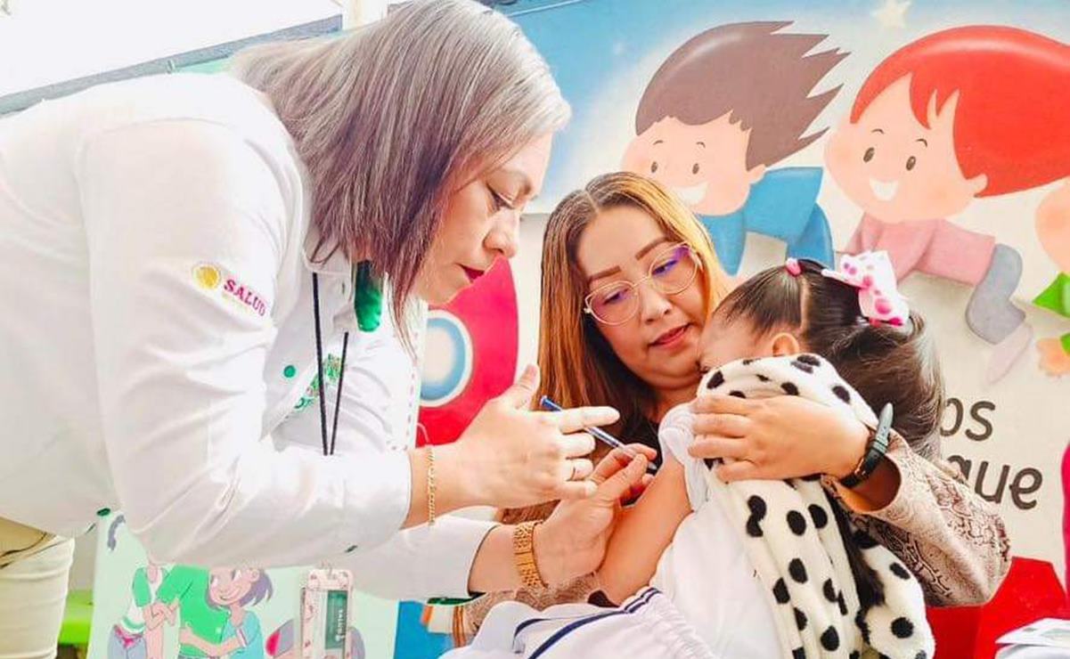 Las y los potosinos interesados en completar sus esquemas de vacunación o iniciar en menores de cero a nueve años de edad, pueden acudir a su Centro de Salud. Foto: Especial