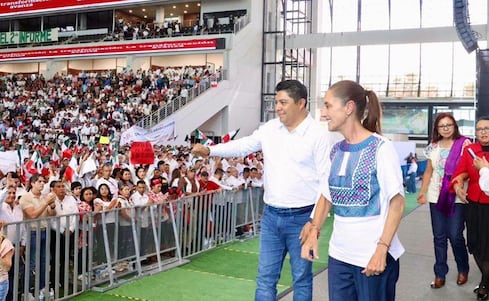 Proyectos de la “transformación” en SLP no serían posible sin la coordinación con el Gobierno estatal: Sheinbaum
