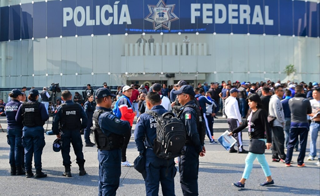Acuerdan policías federales iniciar registro a Guardia Nacional y liquidaciones