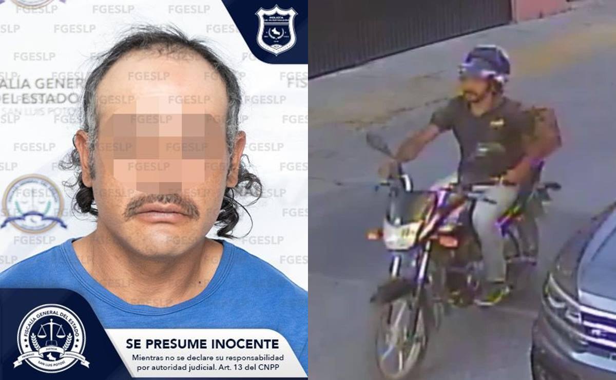 Cae sujeto que atacaba a mujeres con picahielos desde una motocicleta en SLP