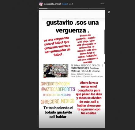 Nery Castillo explota contra Gustavo Matosas