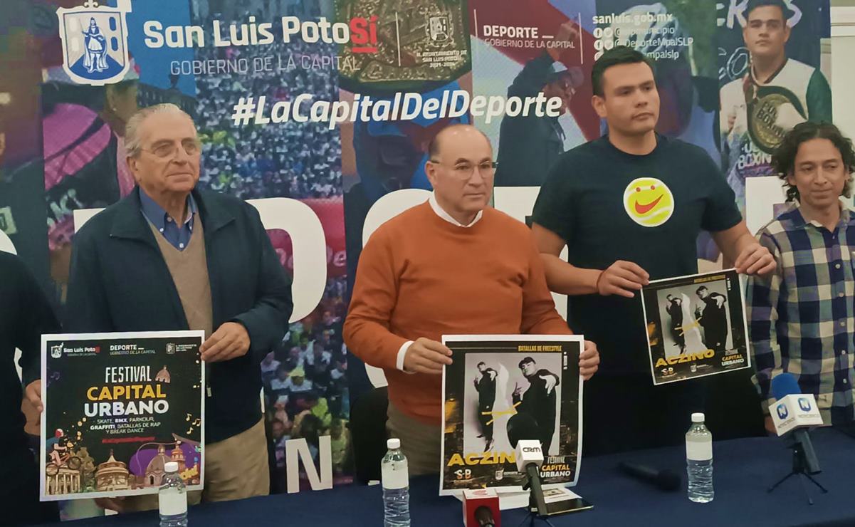 Skate y break dance, alistan Festival Capital Urbano en el Centro Histórico de San Luis Potosí 