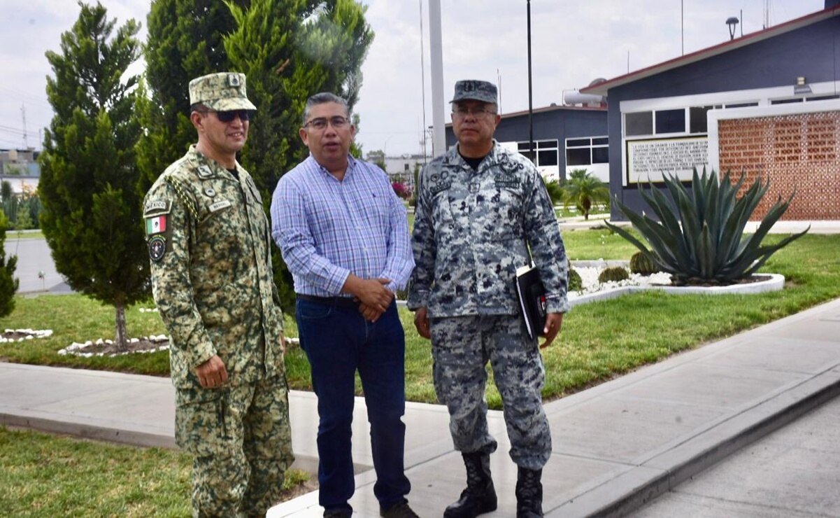 Se reúne alcalde de Soledad con la Guardia Nacional y Ejército para fortalecer la coordinación 