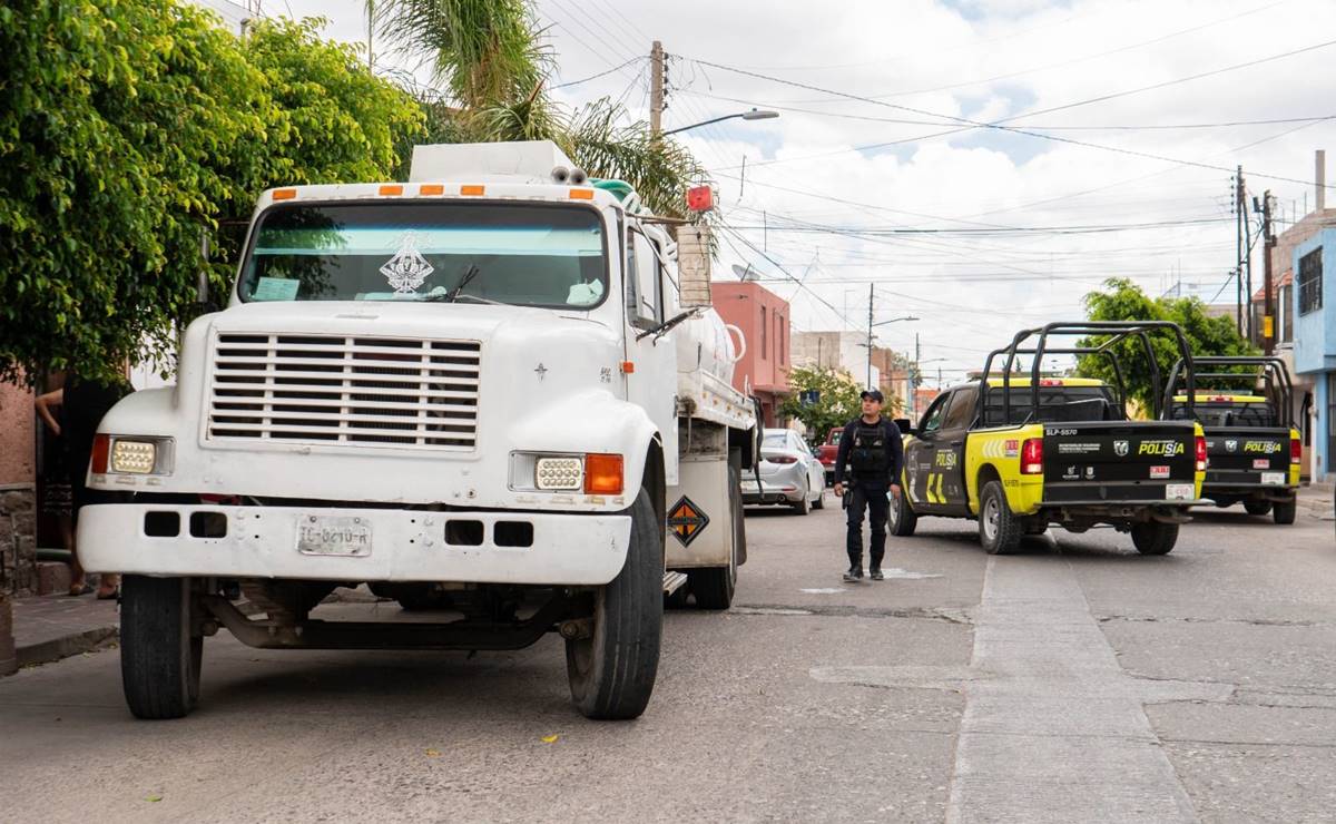 SSPC monta operativo especial de acompañamiento a pipas ante crisis hídrica en SLP