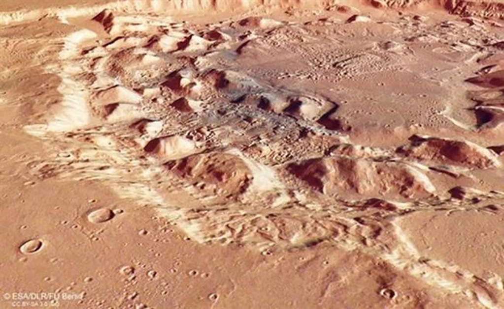 Intriga en Marte: ¿cráter de impacto o supervolcán?