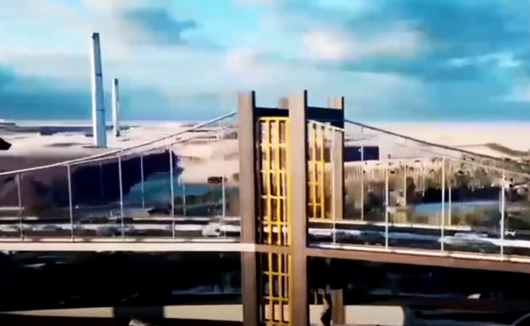 Se estima que las obras del nuevo viaducto Villa Magna de SLP inicien en 2027. Imagen: Gobierno de SLP