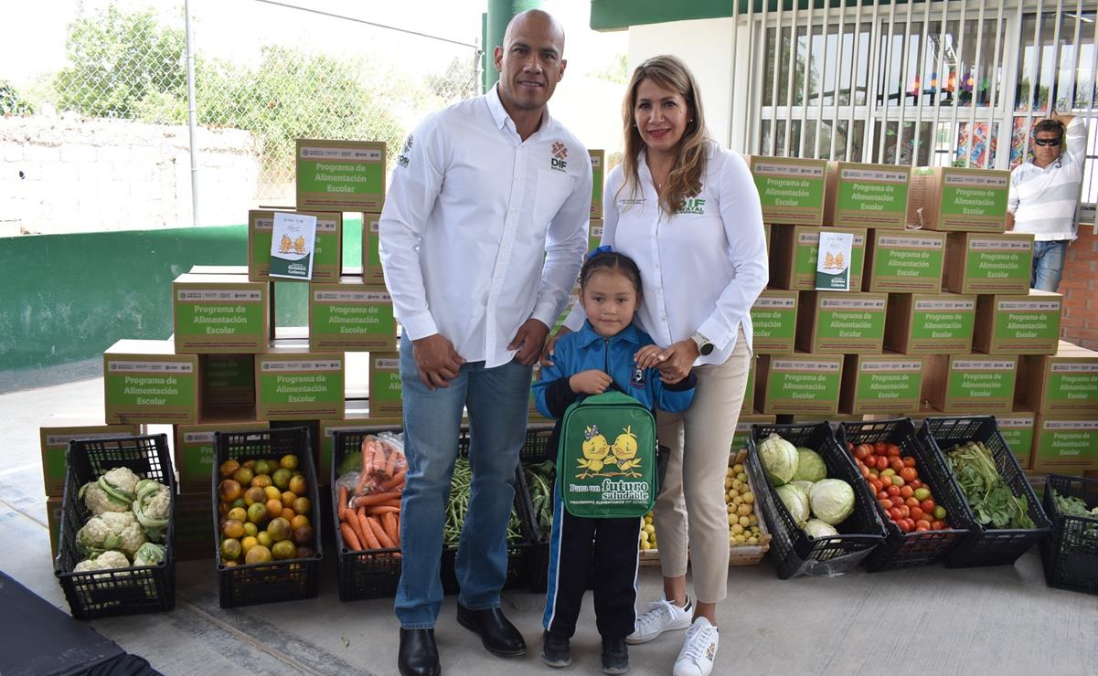 Pone en marcha DIF de San Luis Potosí programa alimentación escolar; apoyará a más de 10 mil menores. Foto: Especial