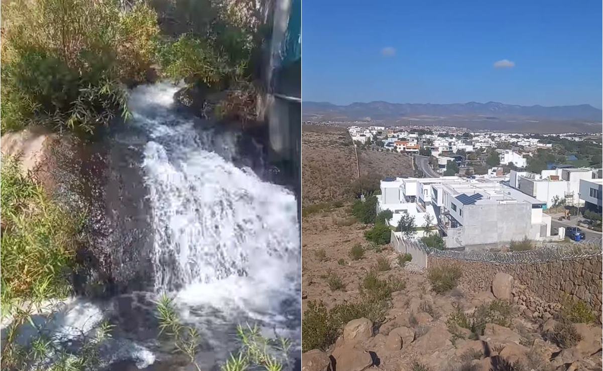 Acusan a Club de Golf de toma irregular de agua para llenar sus lagos artificiales en SLP