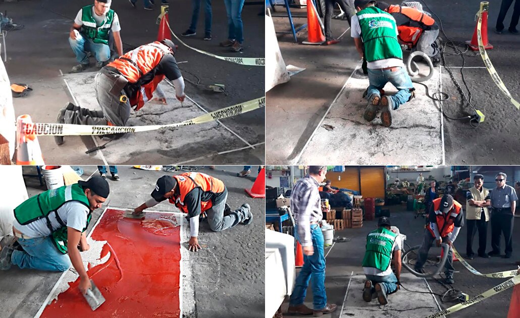 Rehabilitarán piso de Mercado República 