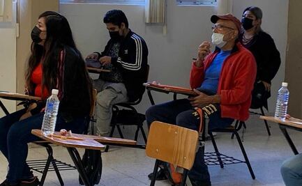 David, el maestro jubilado de 65 años que presentó su examen para ingresar a la UASLP