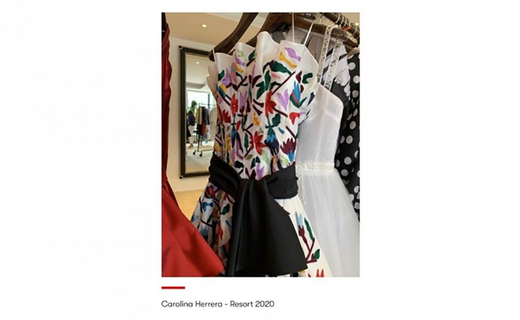 Reclama Secretaría de Cultura a Carolina Herrera por uso de elementos culturales de México