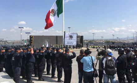 Inaugura Alfonso Durazo Complejo de Seguridad y Justicia en SLP