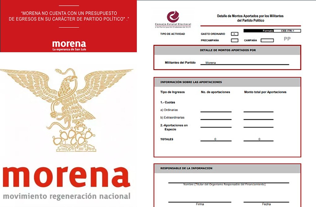 Evidencia Ciudadanos Observando opacidad de Morena en SLP