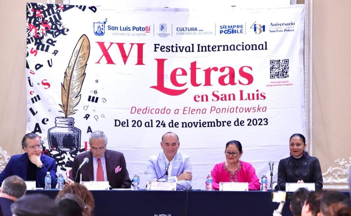 Dedicado a Elena Poniatowska, regresa a San Luis Potosí el Festival Internacional de Letras