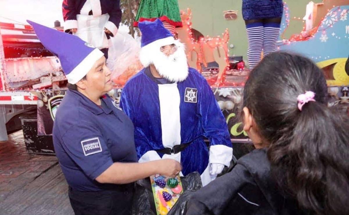 Caravana navideña policiaca en SLP: este es el horario y recorrido