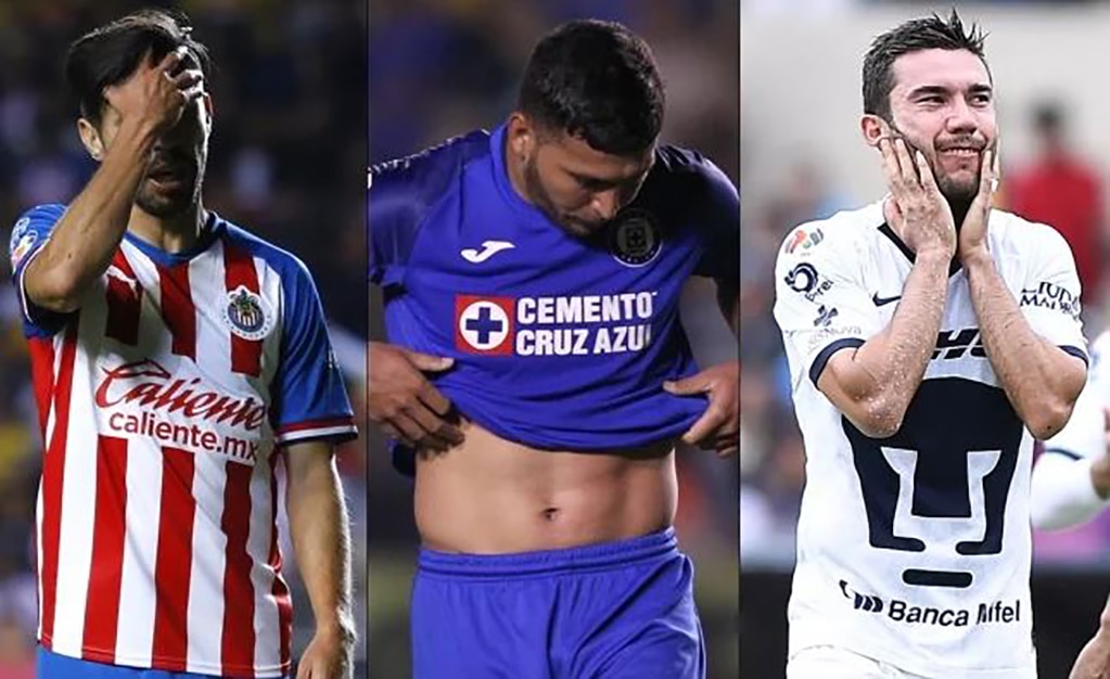 ¿Cuánto invirtieron Chivas, Cruz Azul y Pumas para fracasar?
