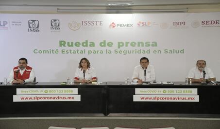 Continúan muertes por Covid-19 en SLP, suman 41 en total