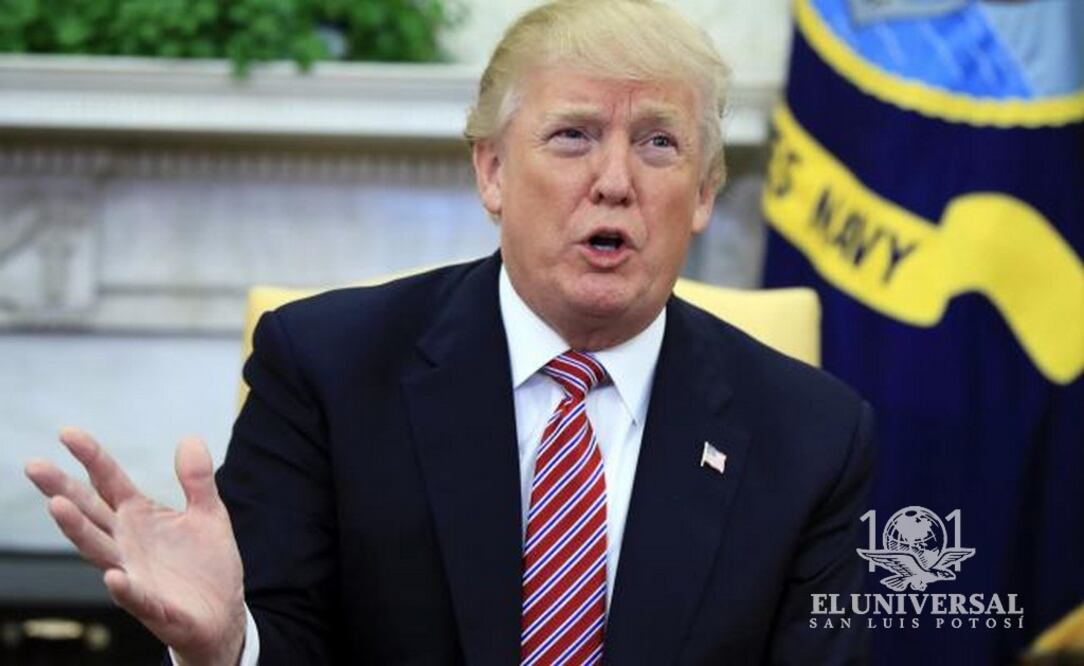 El presidente de EU, Donald Trump. Foto: AP