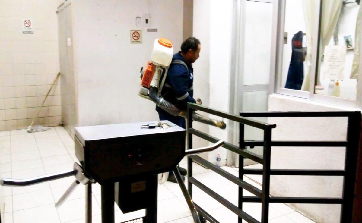 Se incrementan acciones de sanitización sobre los mercados municipales de SLP