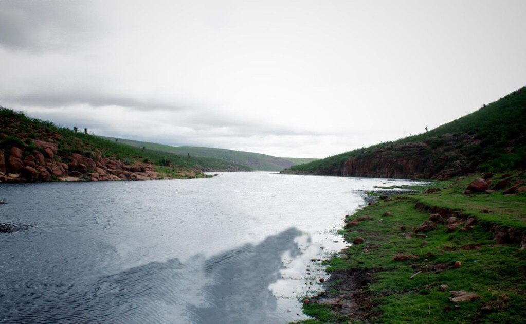 La presa San José, ubicada en el municipio de San Luis Potosí. Foto: Archivo