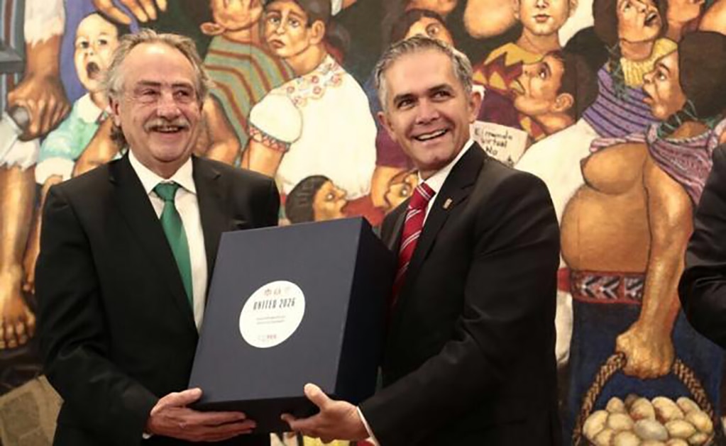 Oficializan candidatura de México para el Mundial 2026