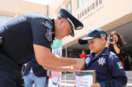 SSPE cumple el sueño de Rodrigo y Jonathan de ser policías