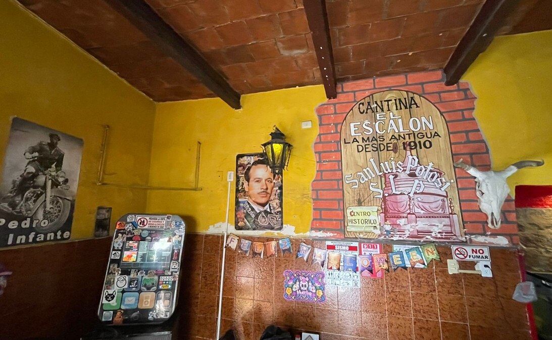 Conoce El Escalón, cantina tradicional con más de 100 años de historia en la capital de SLP