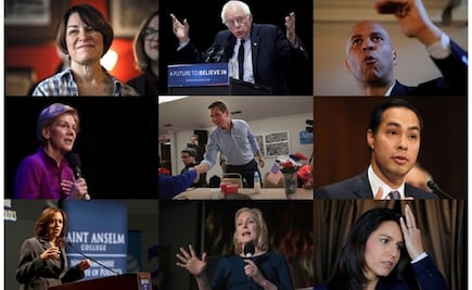  ¿Quiénes son los aspirantes demócratas a la presidencia de EU en 2020?