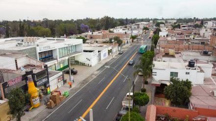 Entrega Gallardo rehabilitación de avenida Vasco de Quiroga en SLP; "avanza la transformación", sostiene