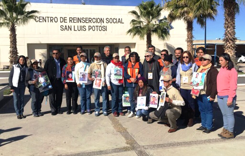Madres de migrantes desaparecidos arriban a San Luis Potosí